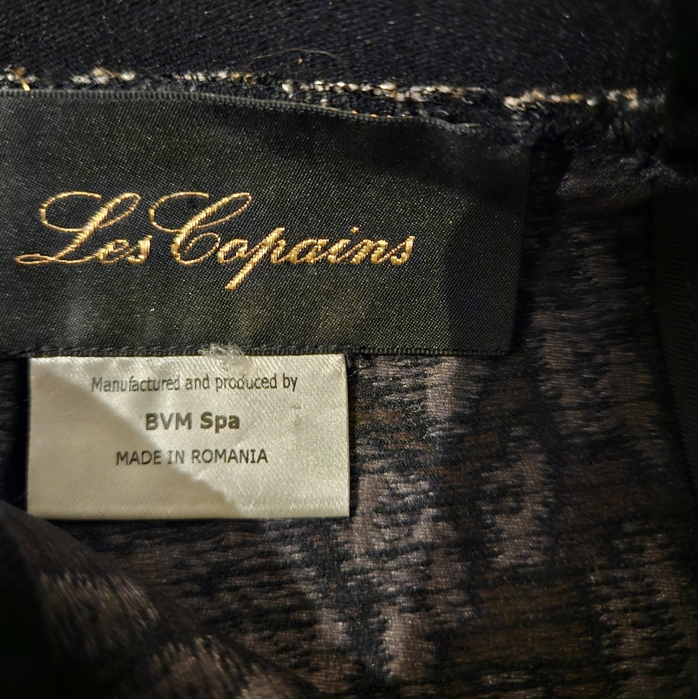 Les Copains Leopard Print High Waisted Textured Pencil Knee Length Wiggle Skirt - Picture 6 of 14